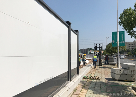 深圳市大通建材新型裝配式鋼結(jié)構圍擋廠家